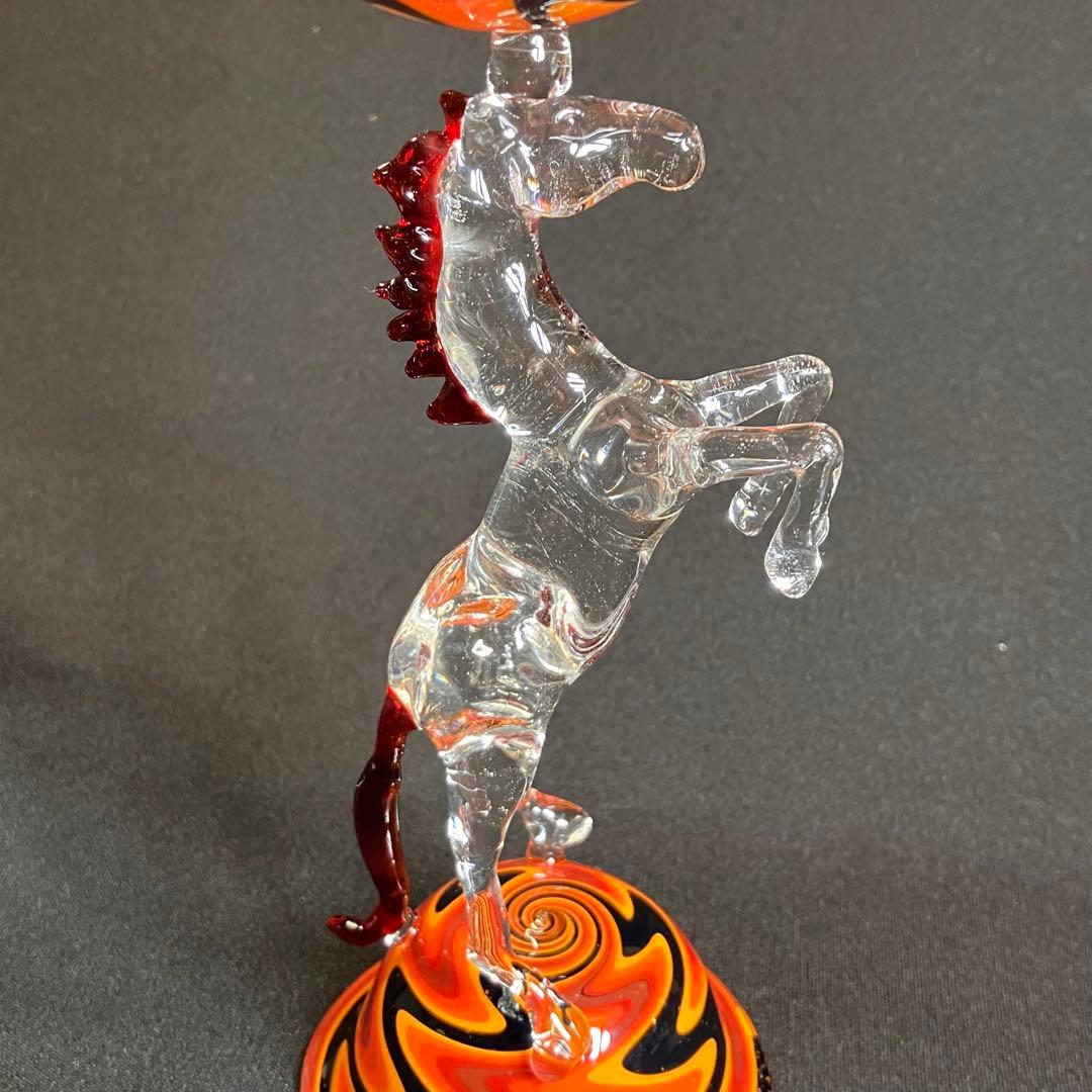 Xodas ゴブレット Goblet ボロシリケイトガラス Fire Horse
