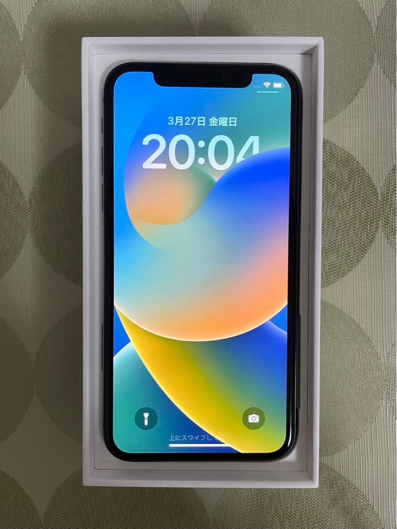 Apple/アップル　iPhone X 256GB スペースグレイ　ジャンク