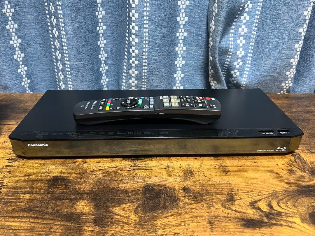 【良品】パナソニック ブルーレイレコーダー DMR-BRW1000
