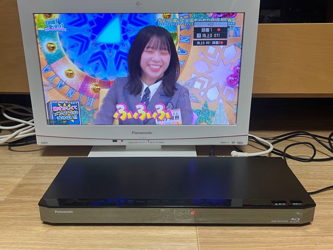 【良品】パナソニック ブルーレイレコーダー DMR-BRW1000