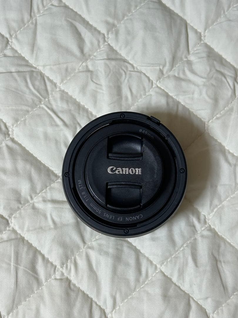 canon EF-S 50mm f1.8 純正レンズフィルター付き 単焦点レンズ