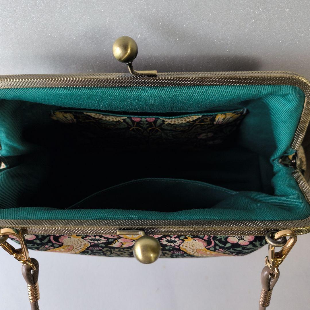 虎柄♥がま口ポーチ長財布♥ハンドメイド