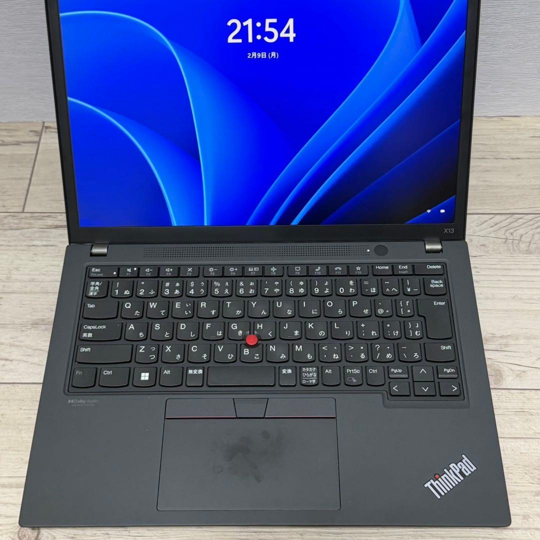 【第11世代i5】ThinkPad X13 Gen2/8GB/SSD256GB