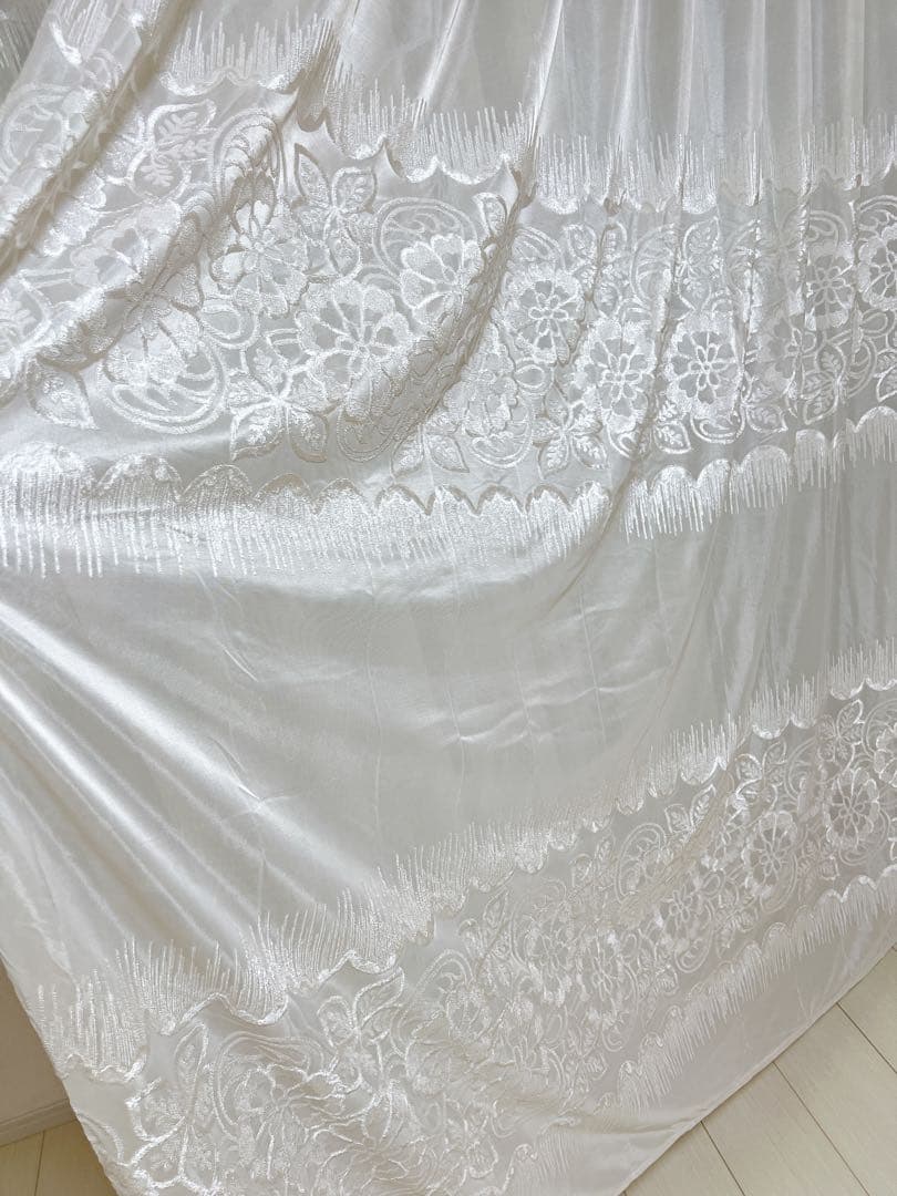 外から見えない 2枚入り 1窓分 レースカーテン オーダーカーテン