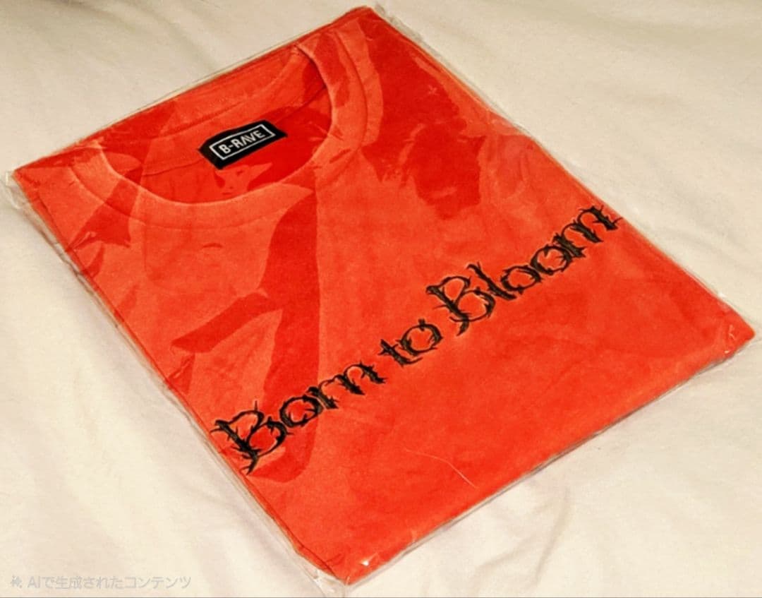 【新品未使用】HANA Born to Bloom ROSE Tシャツ