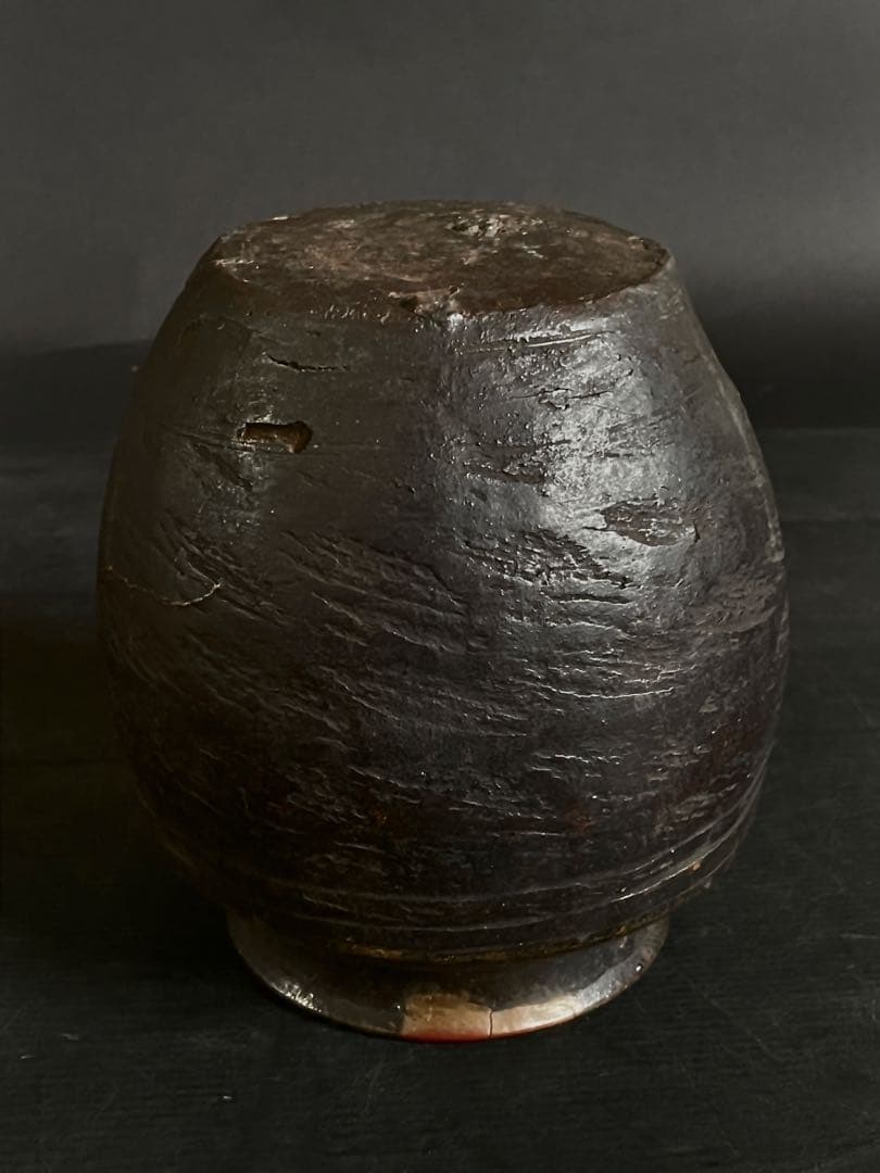 割引❗️『母』 時代 古備前 肩衝 壺 花入 備前焼 古窯 花瓶 花器 （C①）