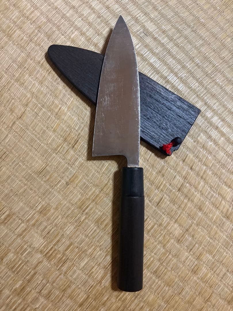 堺　秀岳　出刃包丁　刃渡り約15㎝