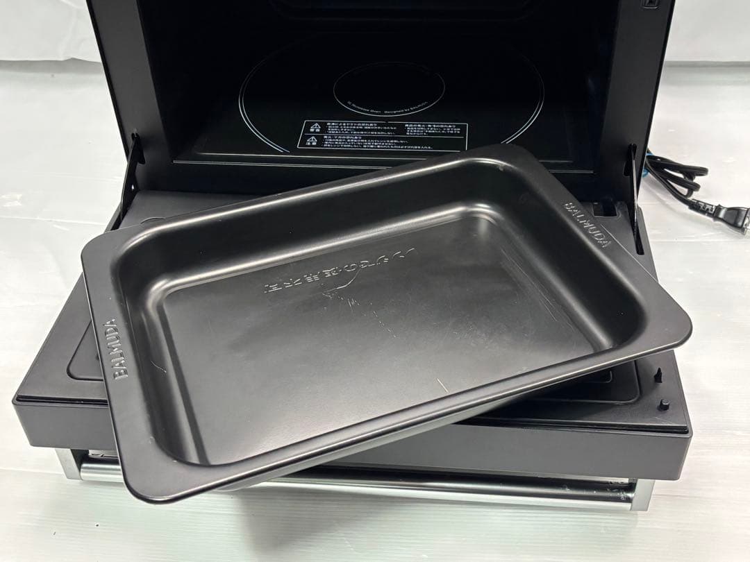 2021年 BALMUDA K04A-BK ブラック オーブンレンジ