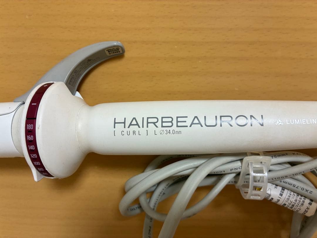 ヘアビューロン カール 34.0mm 初期モデル｜通電確認済