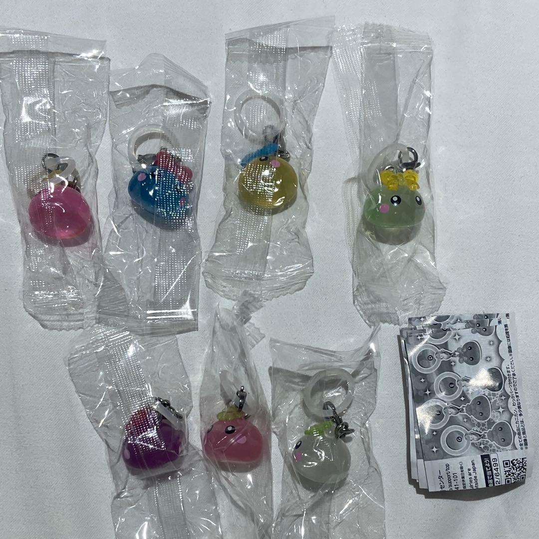 ほっぺちゃん　めじるしアクセサリー　7種　コンプセット