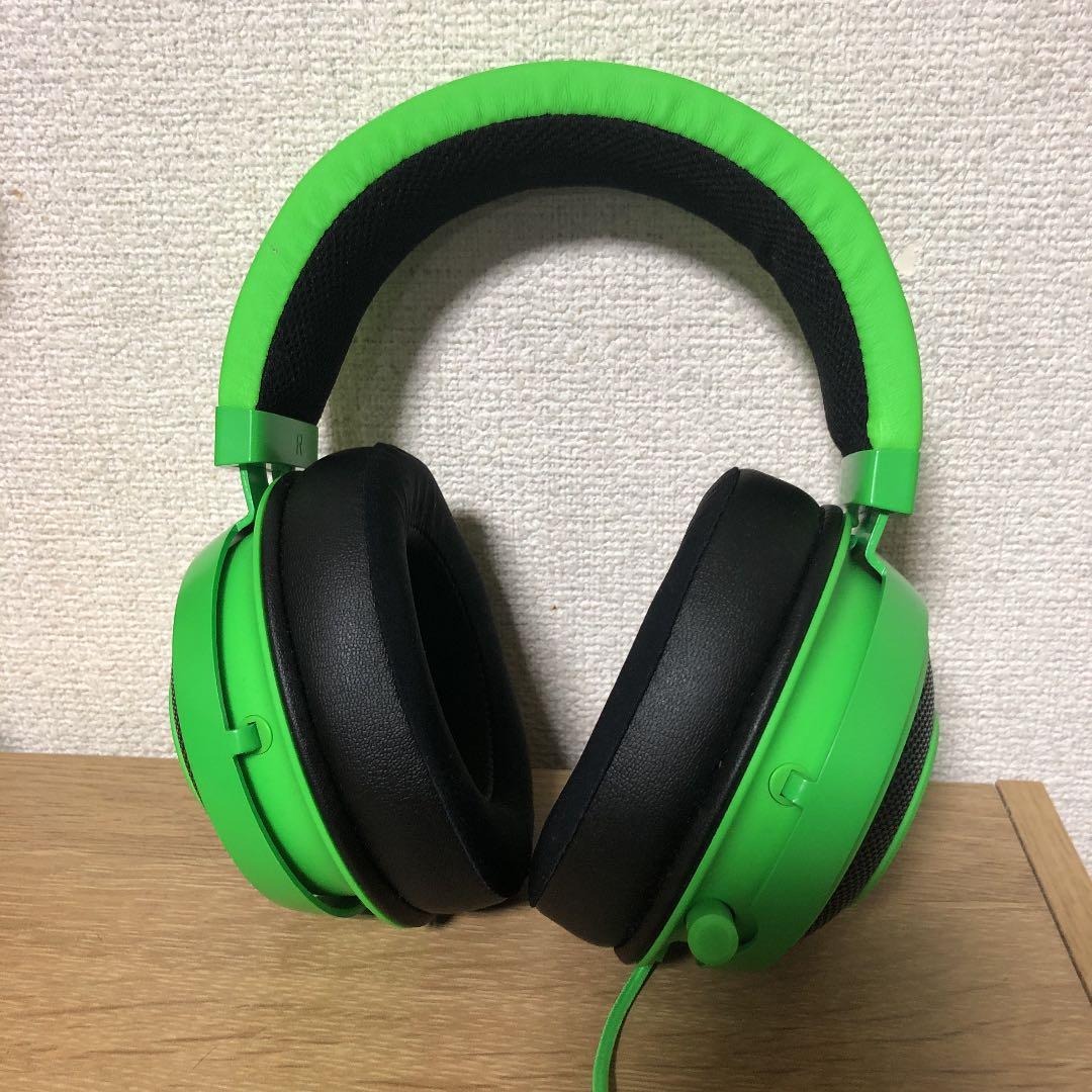ヘッドホン Razer KRAKEN  GREEN