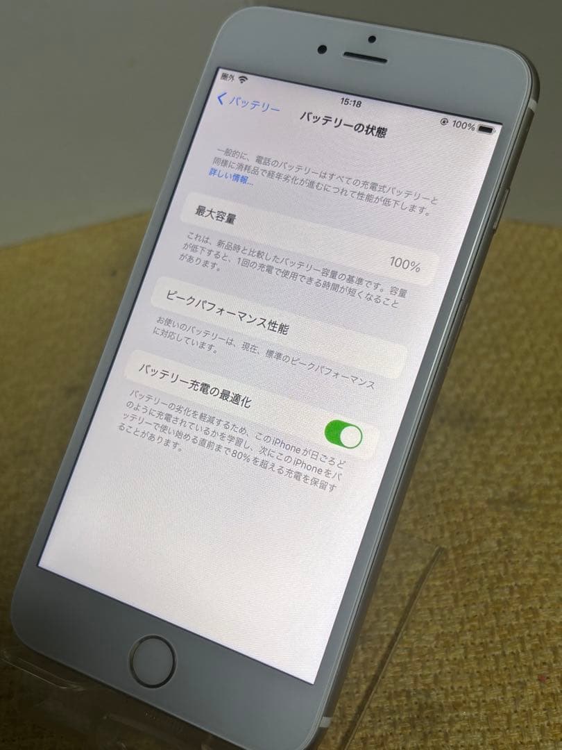 Apple iPhone6splus 64GB SIMフリー バッテリー新品交換