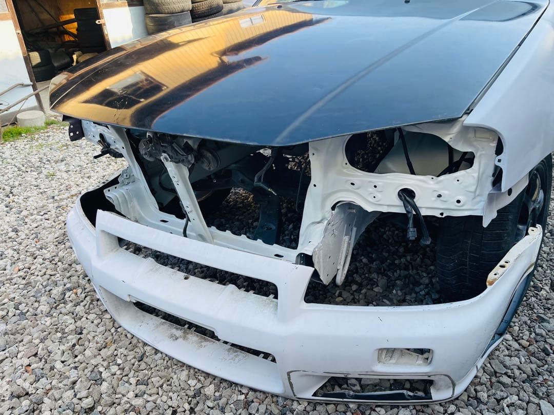 スカイライン 34 2.5GT ボディ 書類付き 部品取り