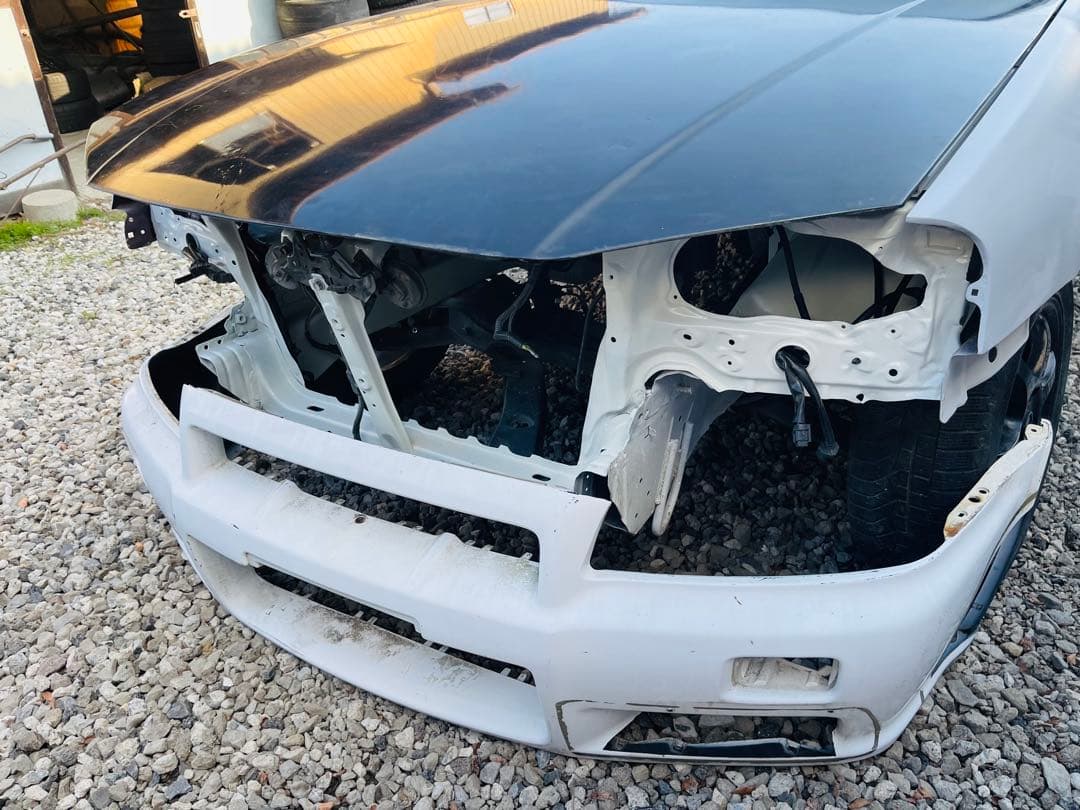 スカイライン 34 2.5GT ボディ 書類付き 部品取り