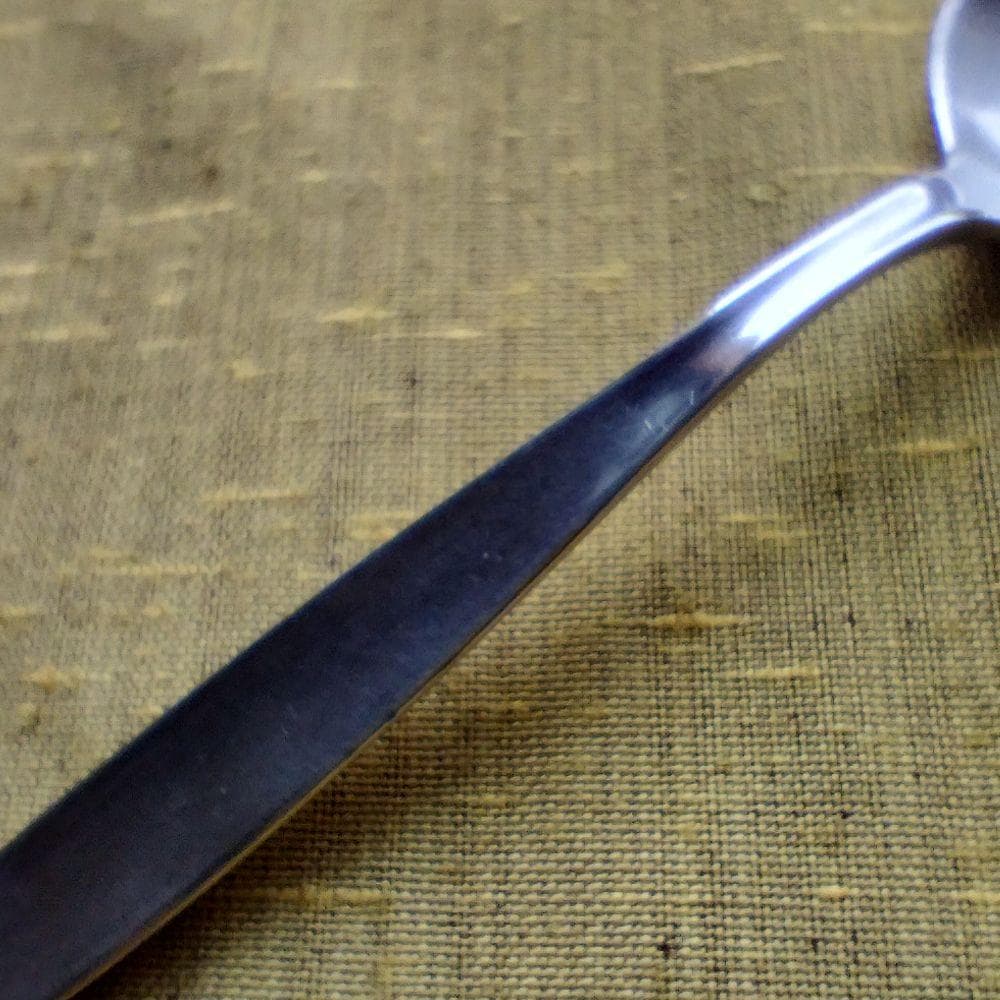 銀のデミタススプーン　ジョージ・ジェンセン　サイプレス