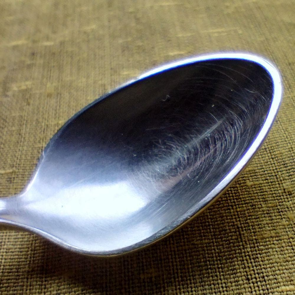 銀のデミタススプーン　ジョージ・ジェンセン　サイプレス