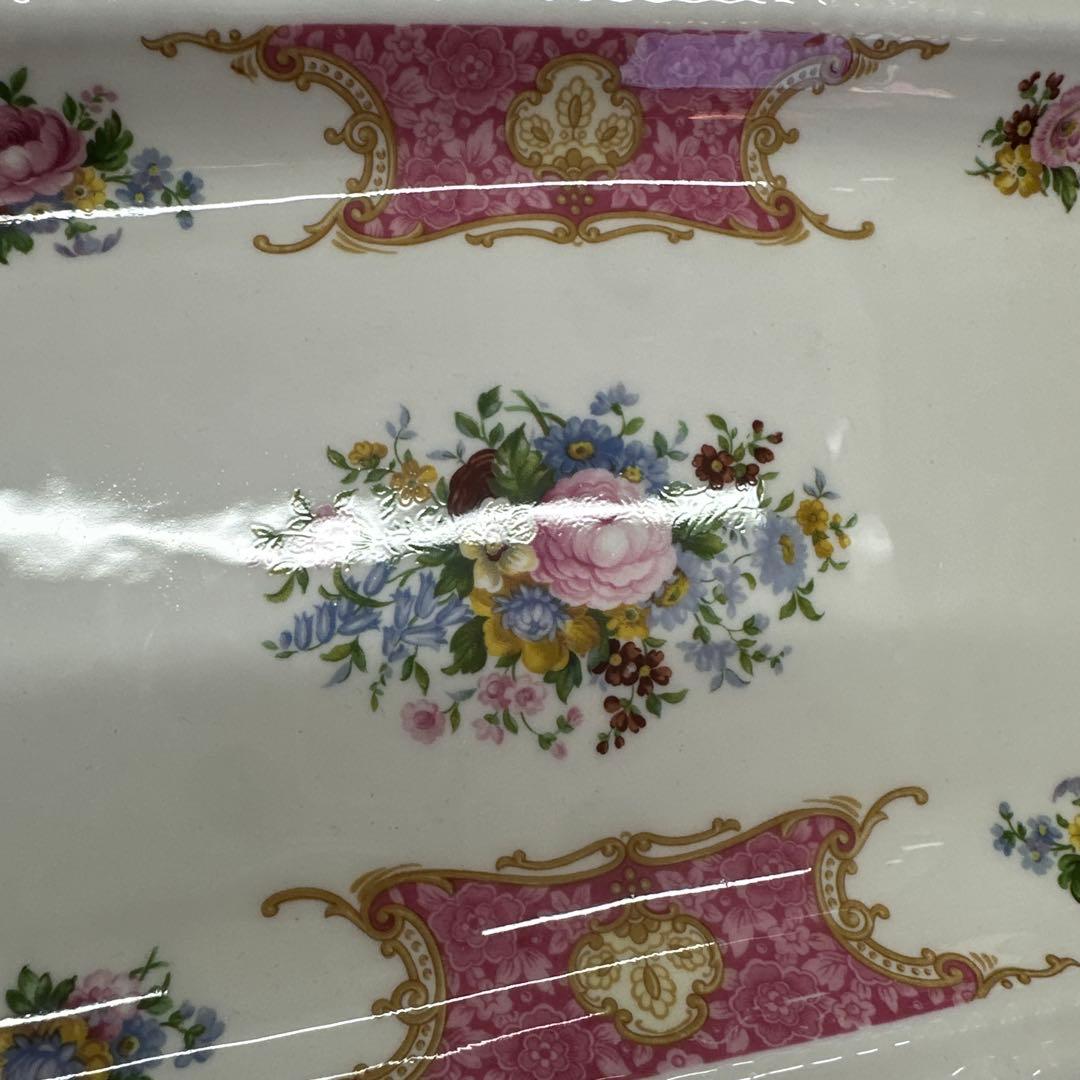 英国製　ロイヤルアルバート　大皿　サンドイッチプレート　プレート　3枚　2種類