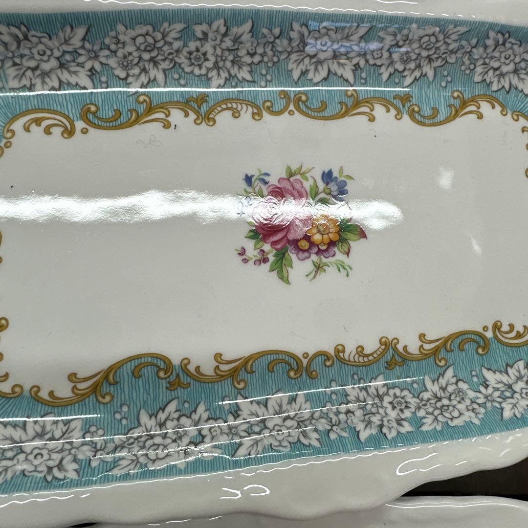 英国製　ロイヤルアルバート　大皿　サンドイッチプレート　プレート　3枚　2種類