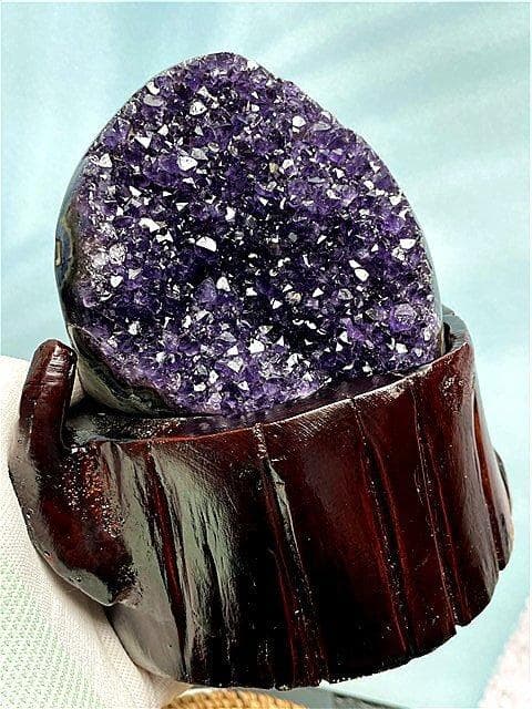 AAA級家庭円満◆天然ウルグアイ産アメジスト原石B89G3/420G53A