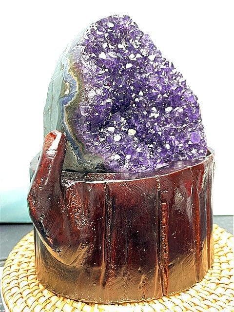 AAA級家庭円満◆天然ウルグアイ産アメジスト原石B89G3/420G53A