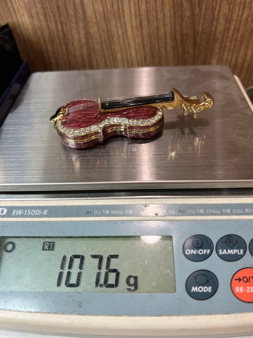 【超可愛い】ピィアース　ヴァイオリン　ジュエリーケース