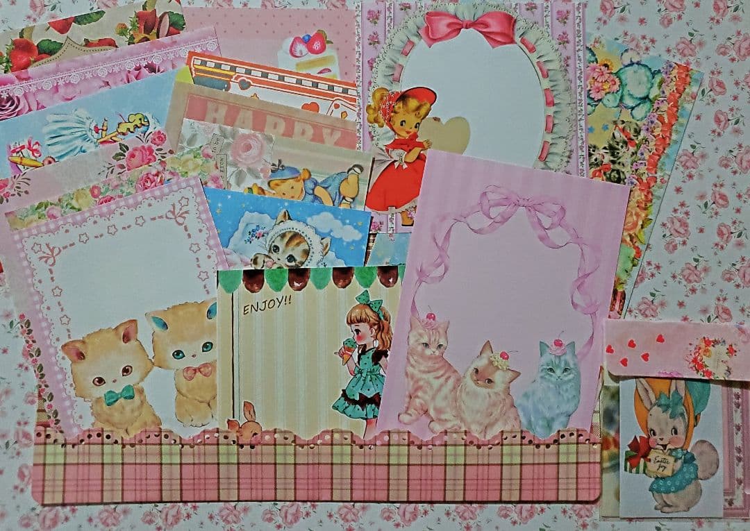 おすそ分け　バラメモ　作家　紙もの詰め合わせ