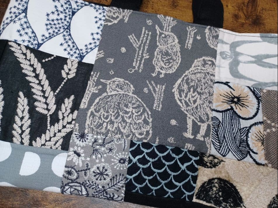 ミナペルホネン　ハンドメイド　　トートバック　たっぷり大きめ♡