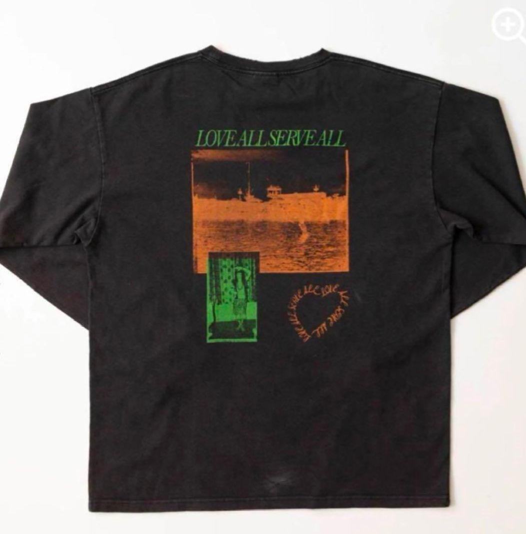 dadada様♡専用【新品】藤井風 LAAT ツアーグッズ ダメージロンT 黒S