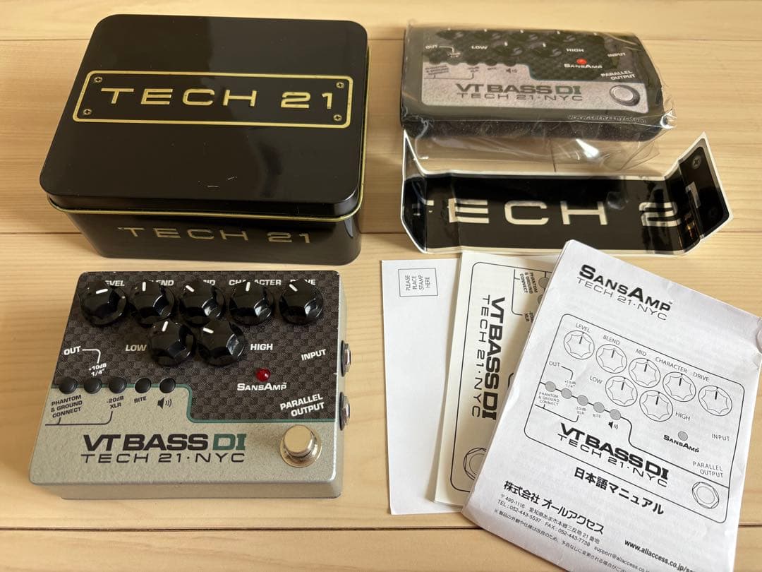 TECH21 VT BASS DI ベースエフェクター