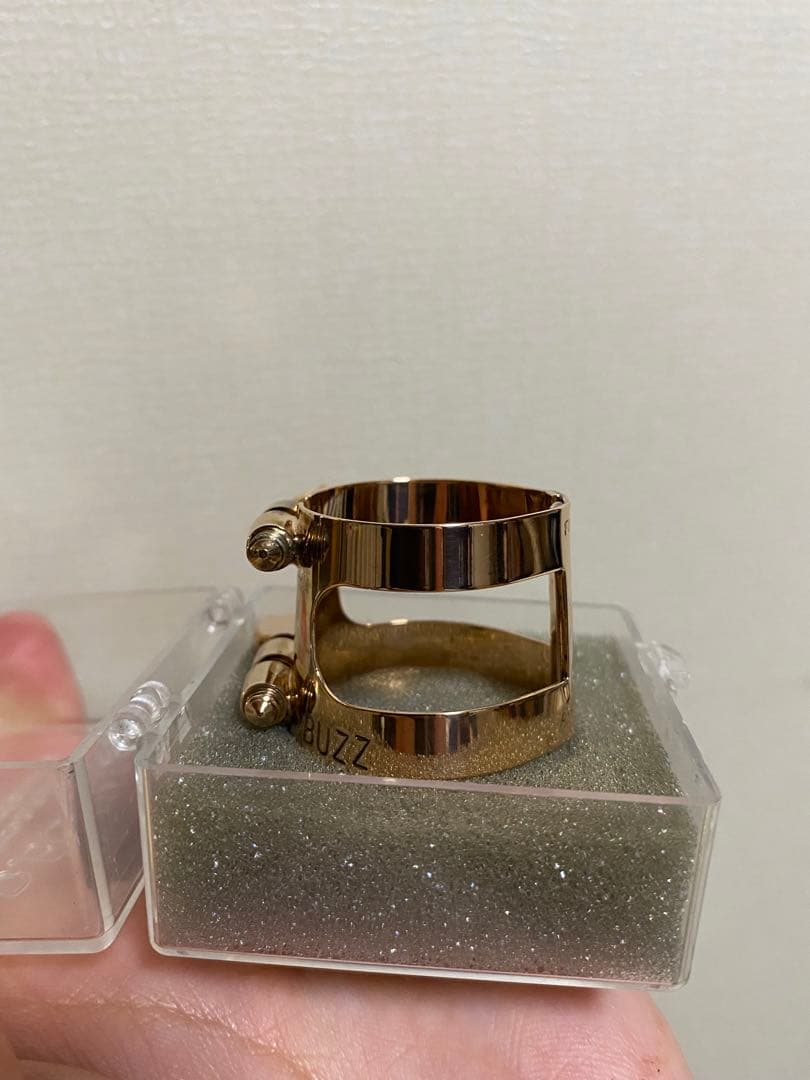 Bb CL Pink Gold Plated クラリネットリガチャー