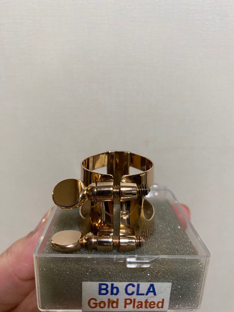 Bb CL Pink Gold Plated クラリネットリガチャー