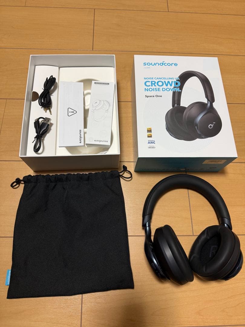 Anker Soundcore Space One (ノイキャン付きヘッドホン)