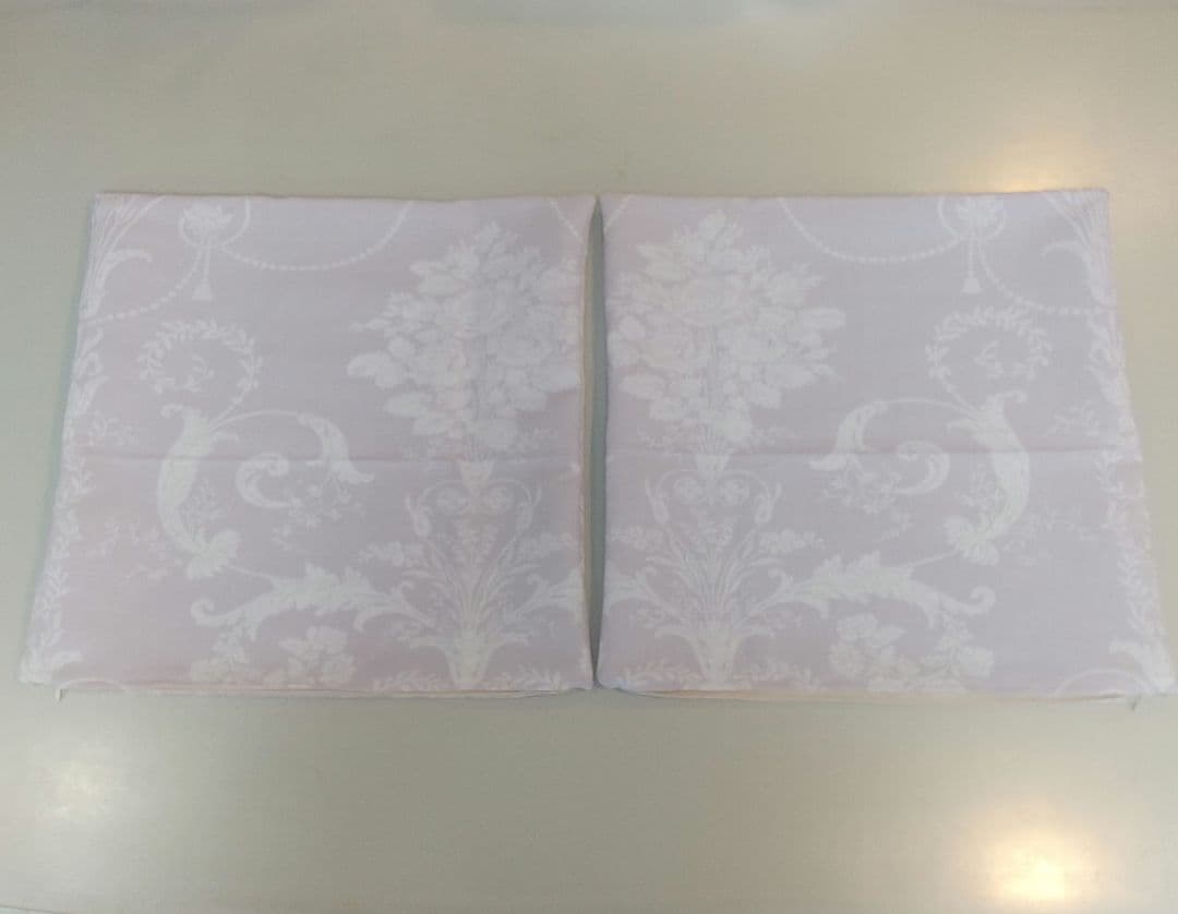 ジョゼッテアメジト2枚の価格 ハンドメイドクッションカバー ローラアシュレイ