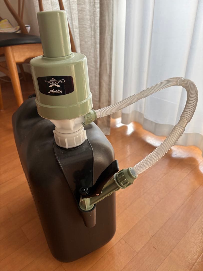 アラジンAladdin　ポリカンポンプ　給油ポンプ　灯油タンク