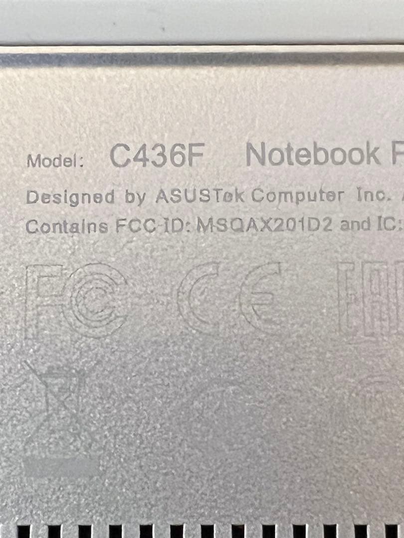 Chromebook本体 ASUS Chromebook C436 Intel Core i7