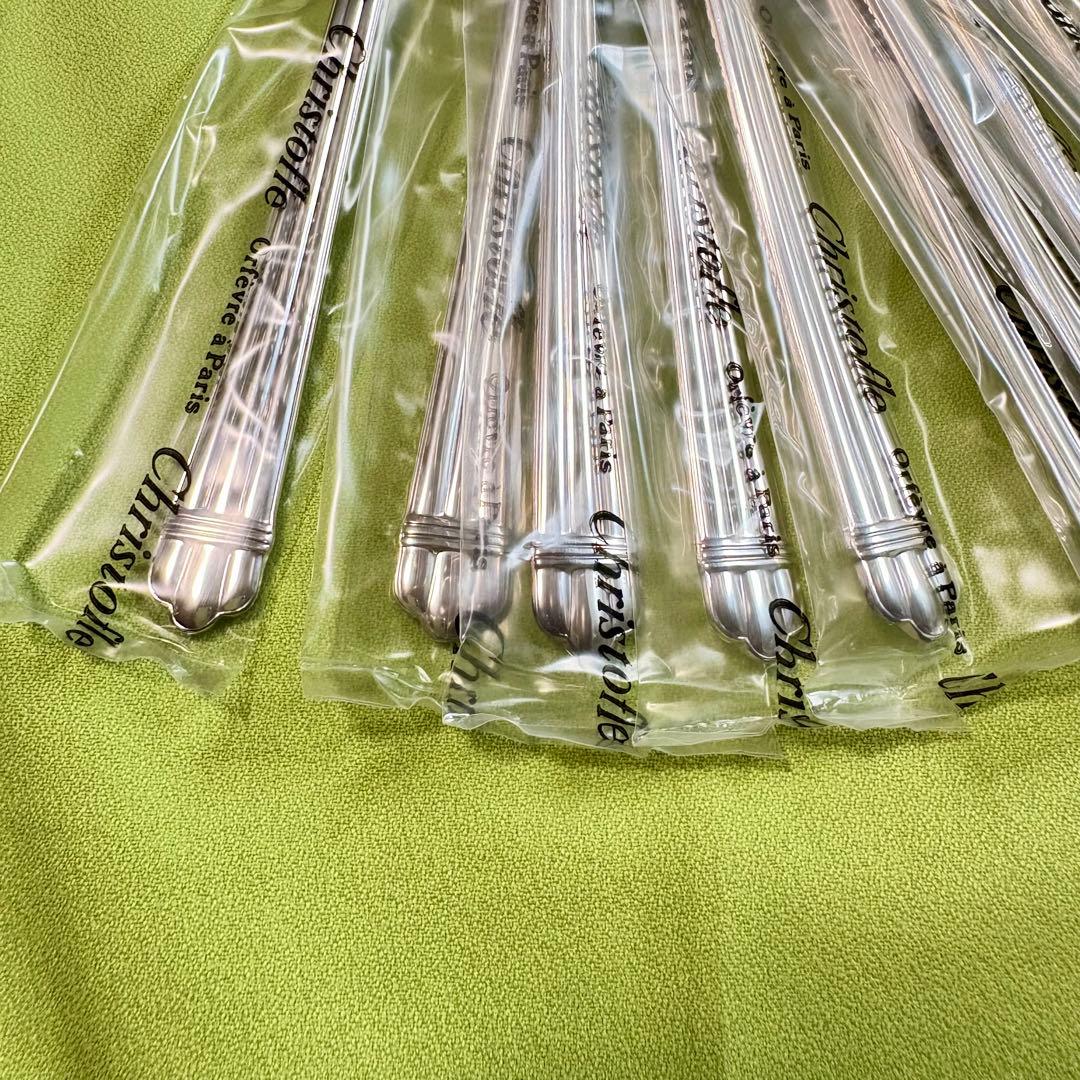 クリストフル　アリア　サラダフォーク　12本 1箱　未使用 新品