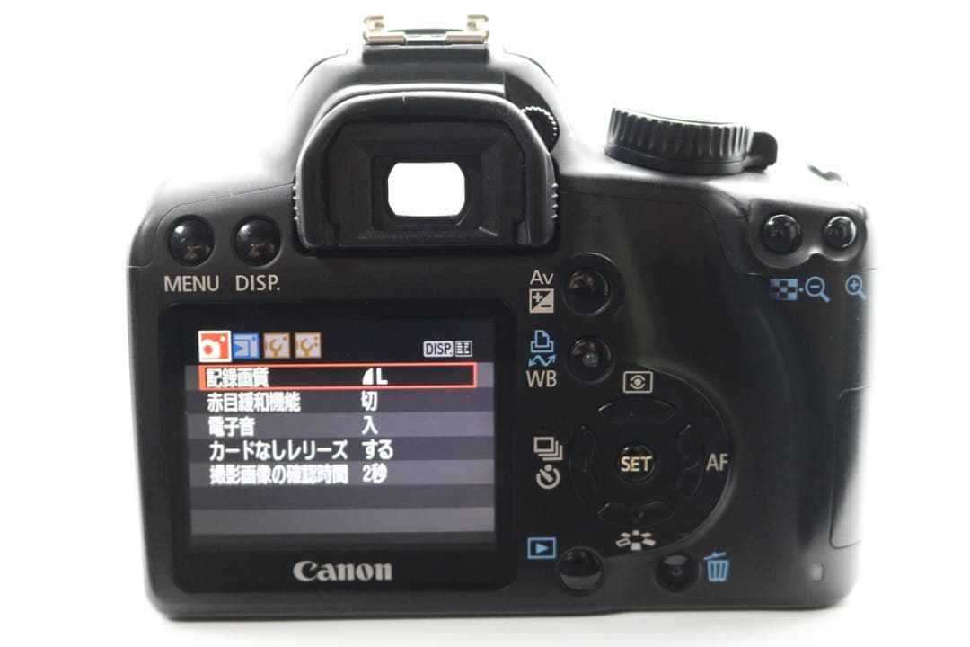 比較的美品 【Canon EOS Kiss F レンズセット】 初期不良返品あり