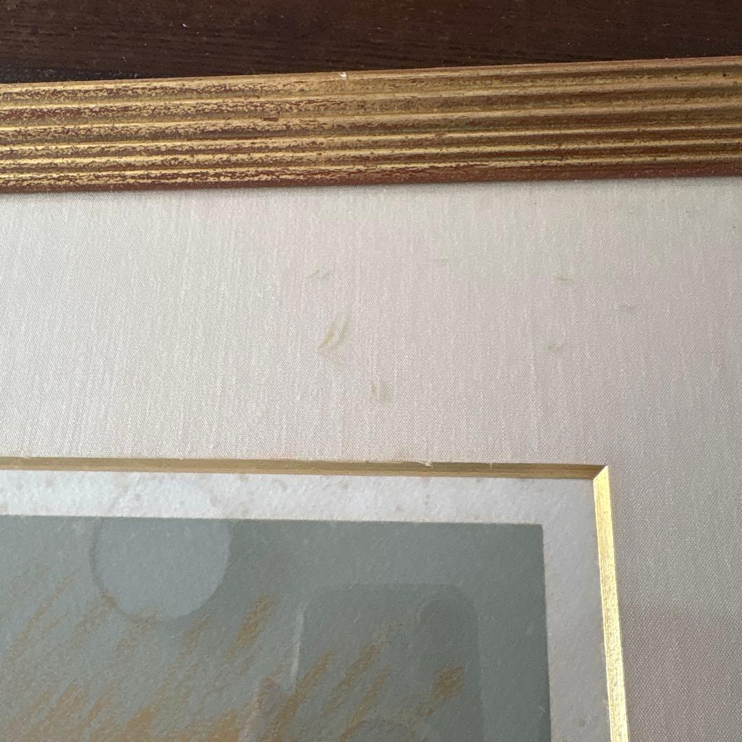 田村孝之助　 フランス人形　リトグラフ