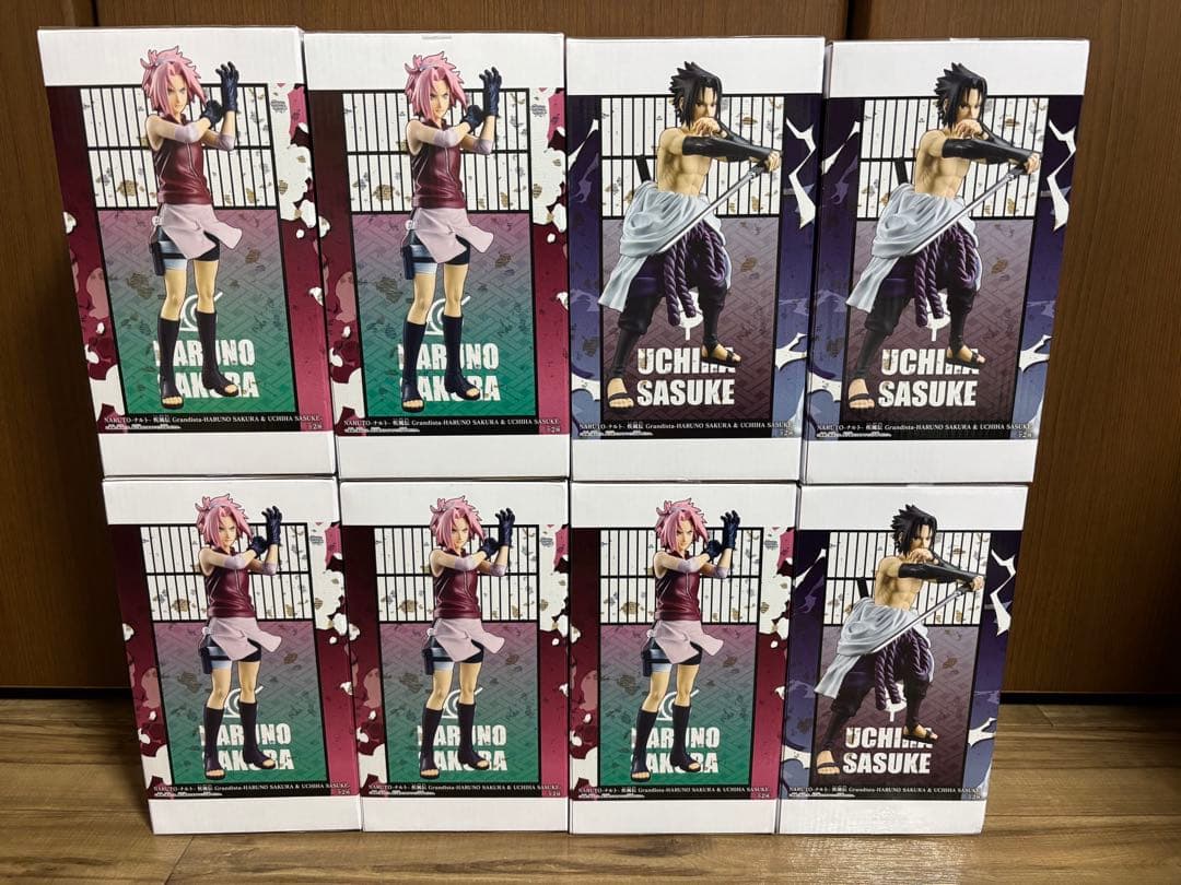 Grandista SAKURA ＆ SASUKE フィギュア 8点 セット ①