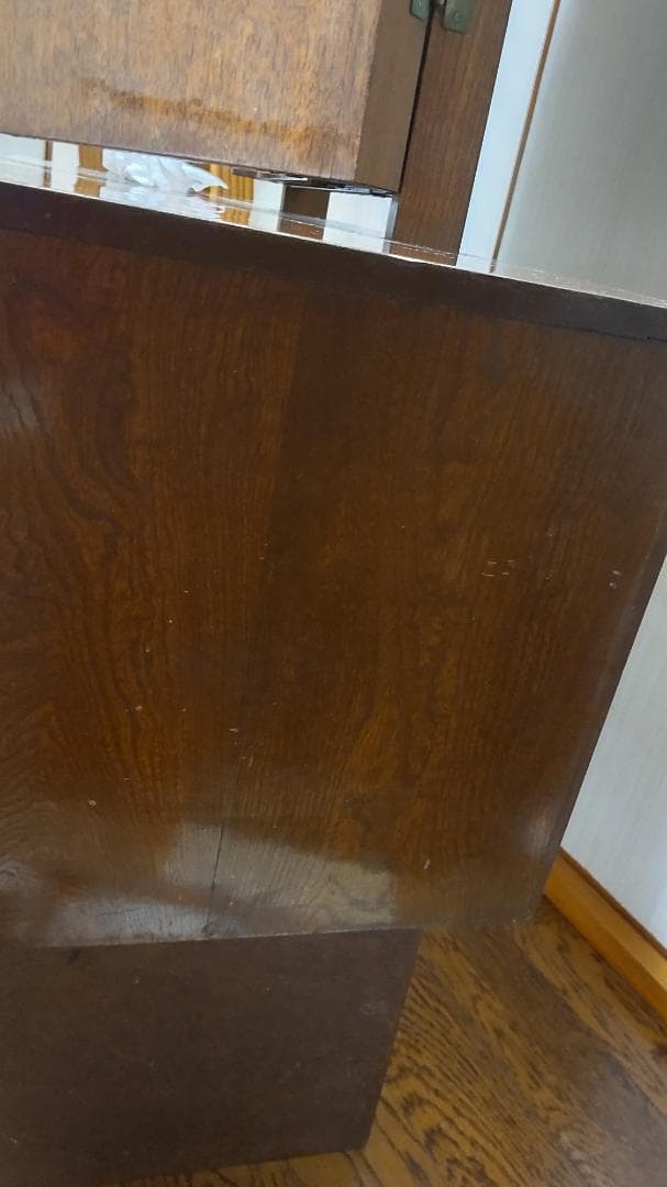 匿名・送料込 三面鏡 鏡台 ドレッサー 昭和レトロ アンティーク