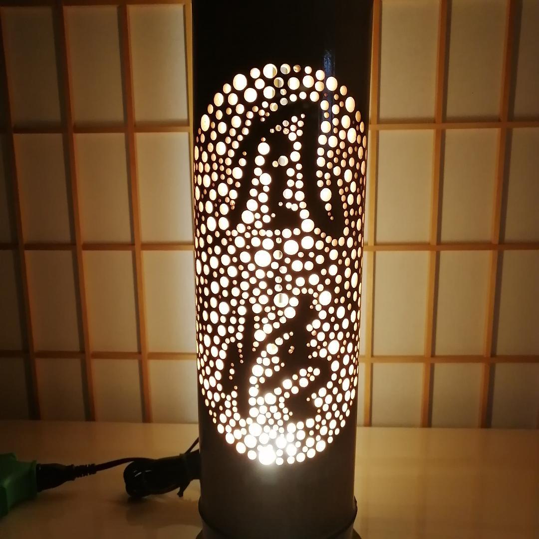 癒し灯火　竹行灯　No23209 (風情)