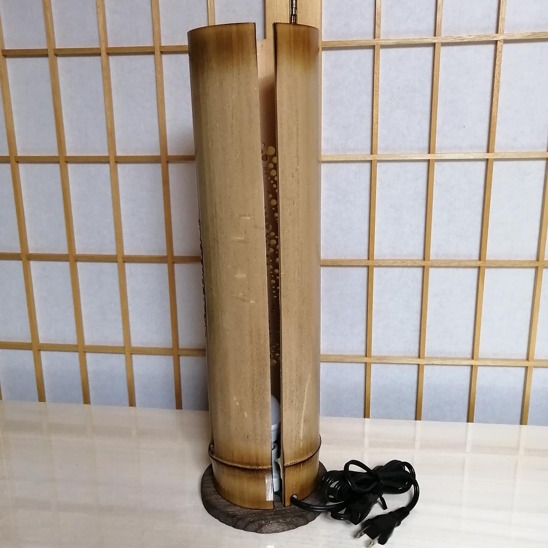 癒し灯火　竹行灯　No23209 (風情)