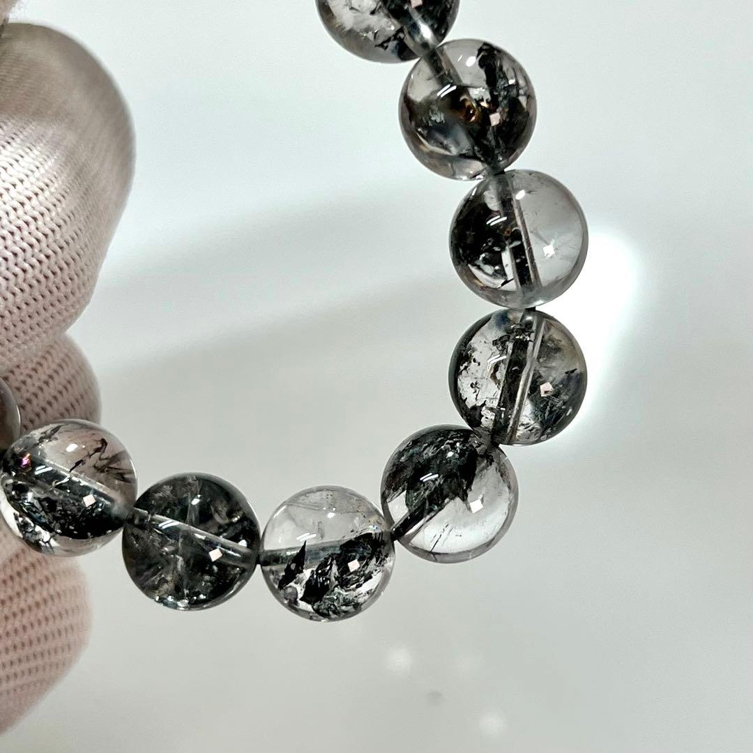 高品質　ハーキマーダイヤモンドブレスレット　透明感きれい　2