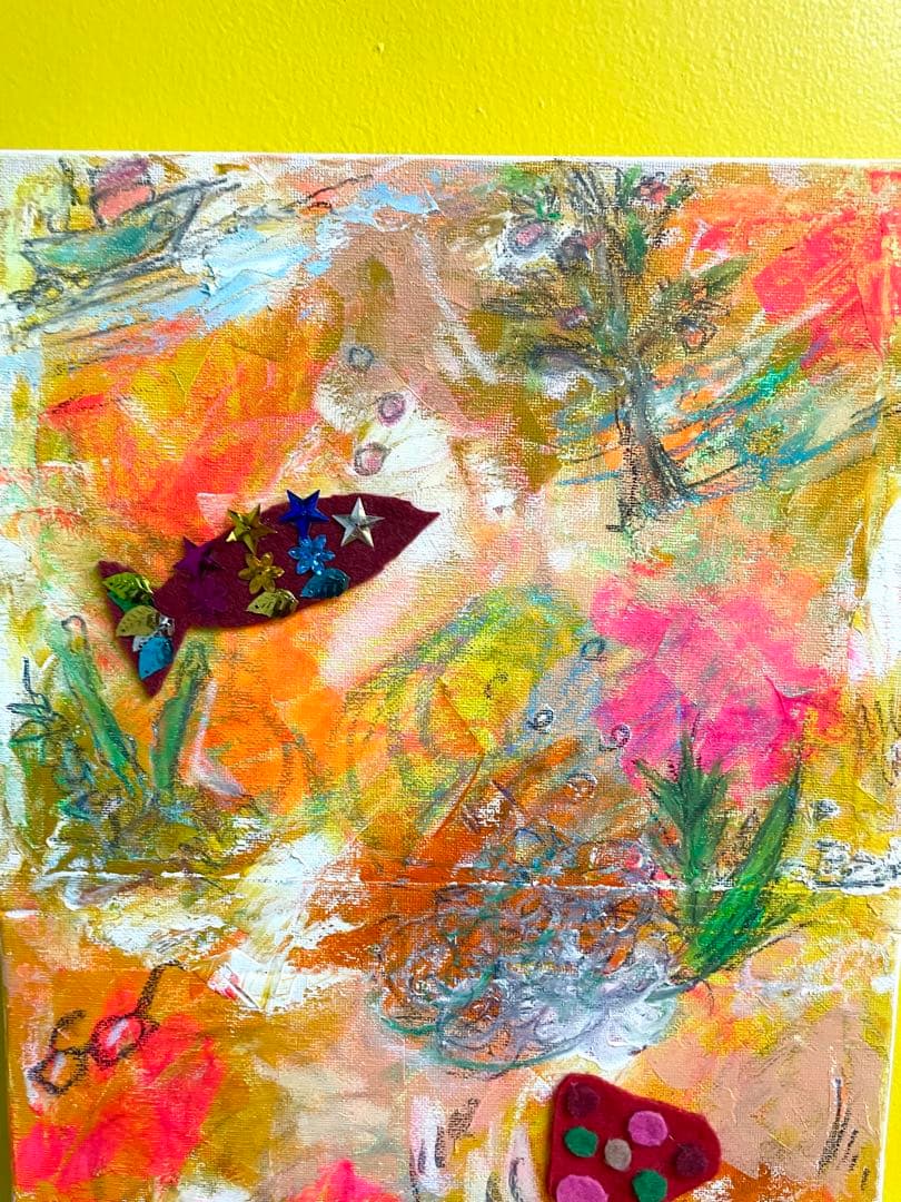 ファンタジーゾーン　抽象画