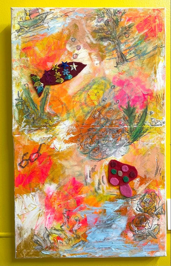 ファンタジーゾーン　抽象画