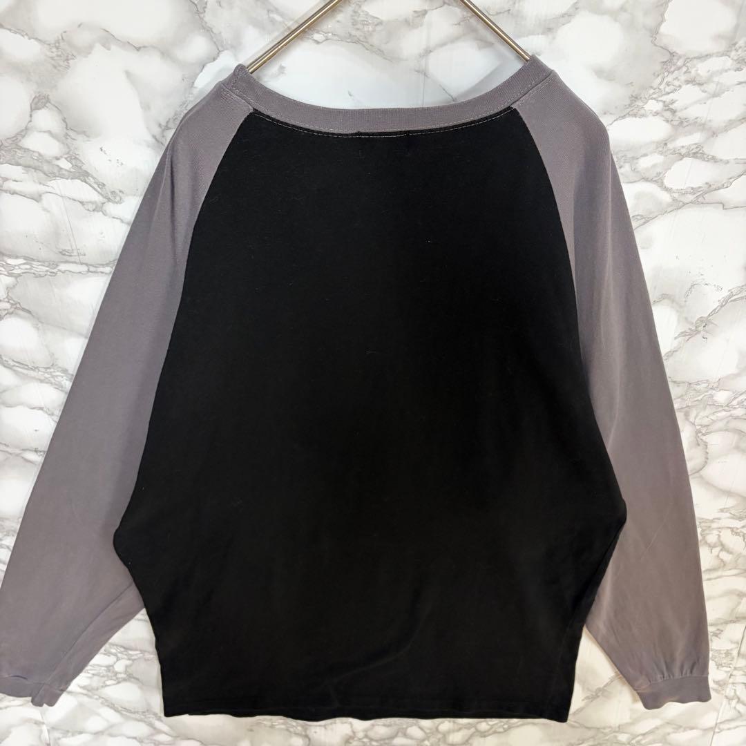 一点物 稀少デザイン　NEE BAD CRYラグランT 　ストリート カジュアル