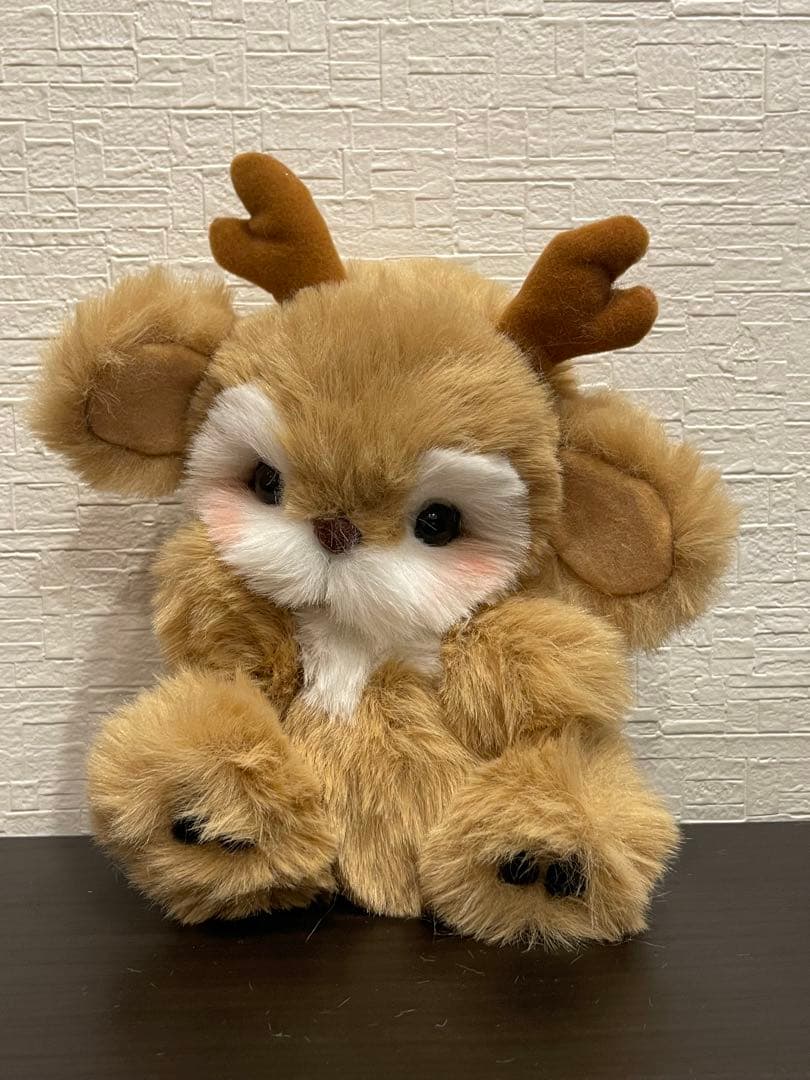 ヘラジカ ぬいぐるみ 海外作家様 ハンドメイド テディベア　手作り