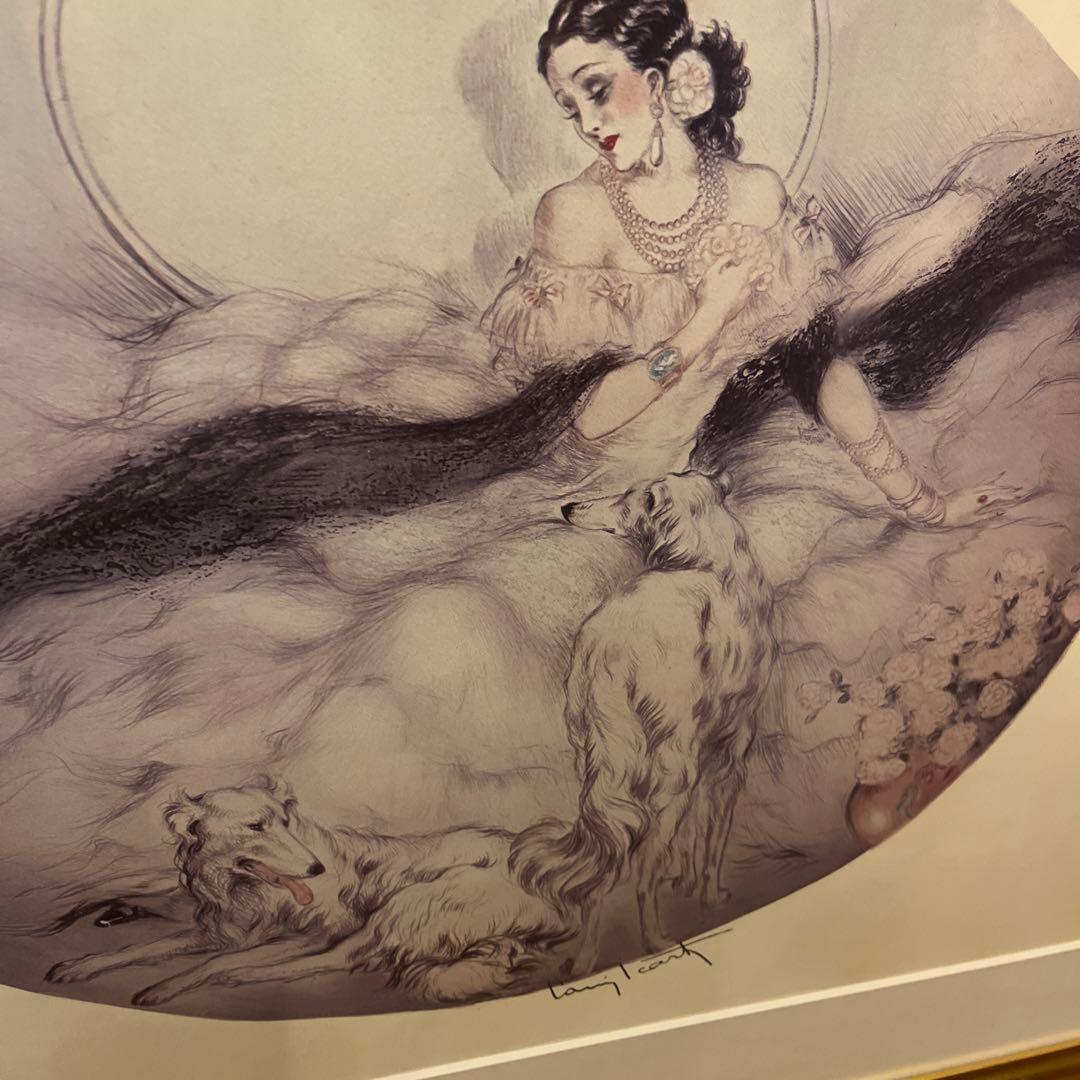 【玲音】アンティーク調壁掛け画《ルイ・イカール》