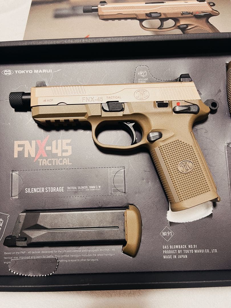 FNX-45 TACTICAL ガスブローバック