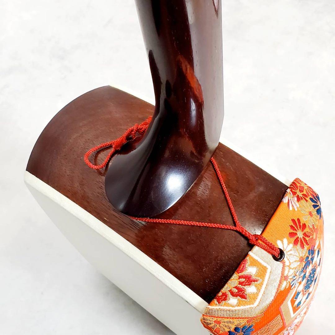 三味線 正寸 中棹 紫檀 丸打胴 犬皮 三つ折り ハードケース付 付属品多数